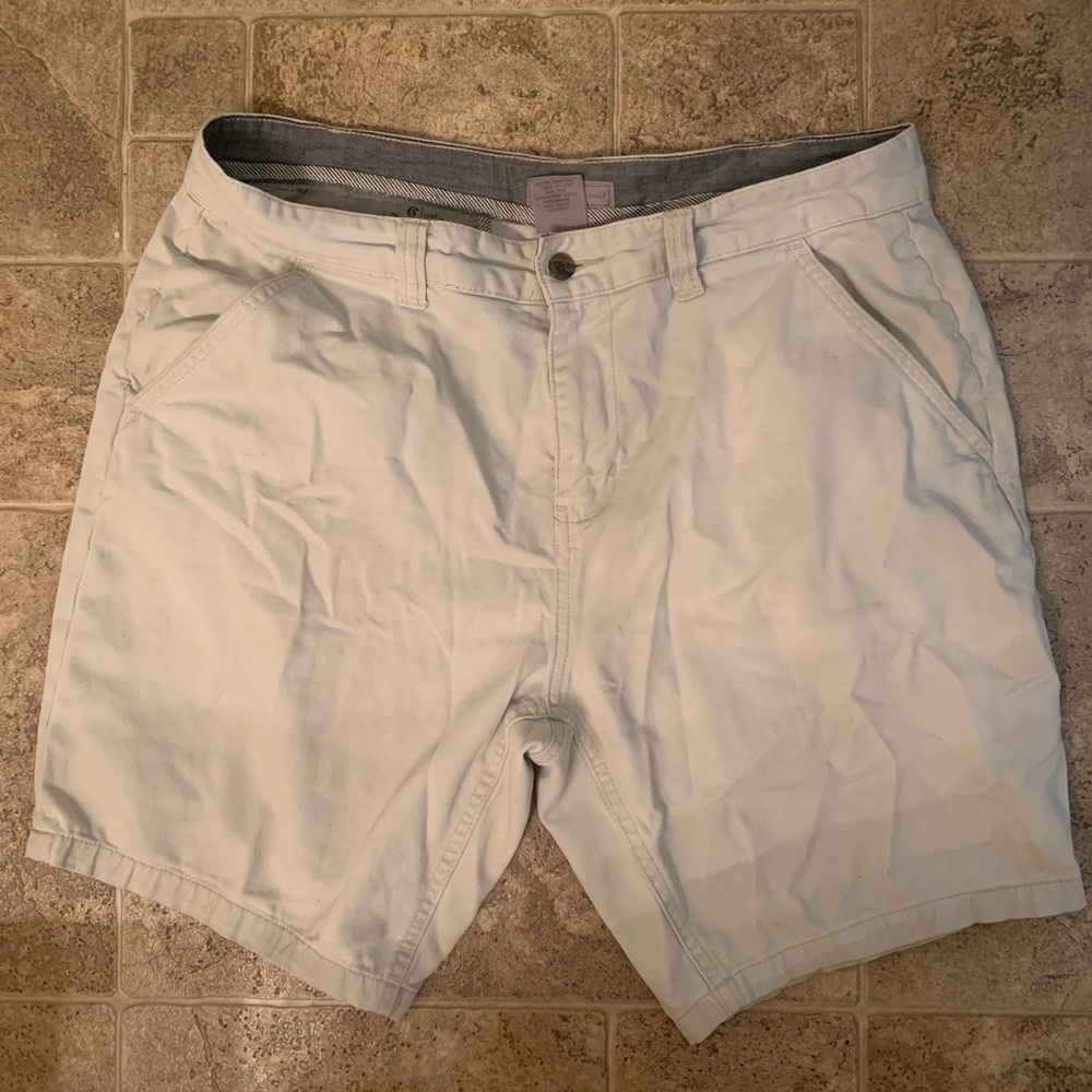Men’s shorts. Off white